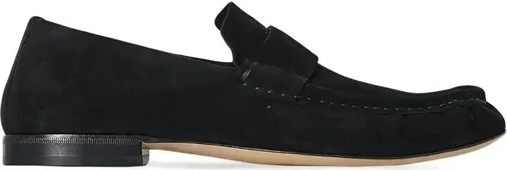Suede Loafers