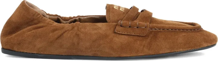 Suede Loafers