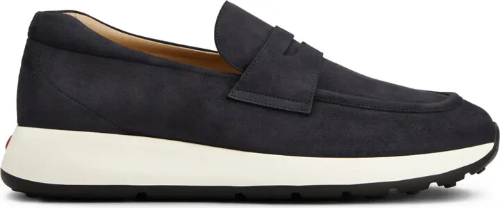 Suede Loafers