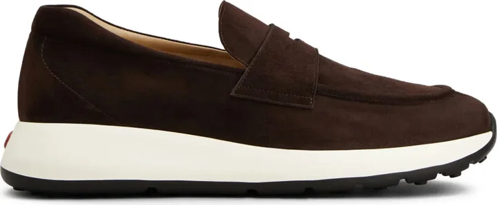 Suede Loafers