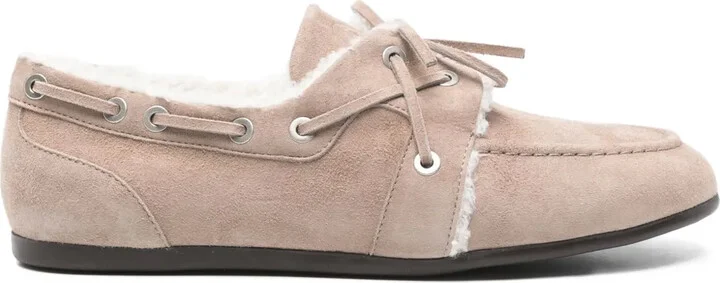 Suede Loafers