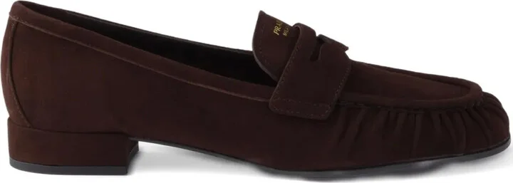 Suede Loafers