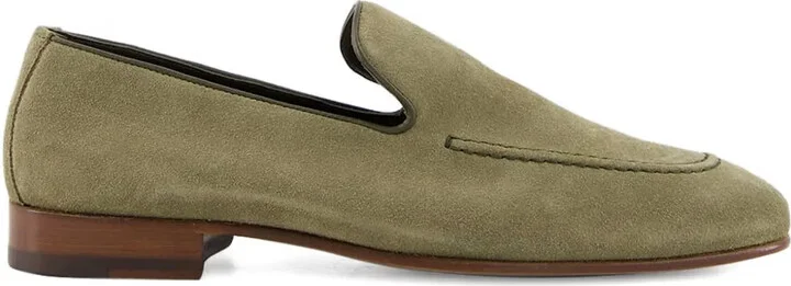 Suede Loafers