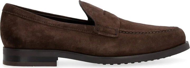 Suede Loafers