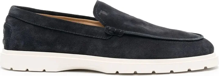 Suede Loafers