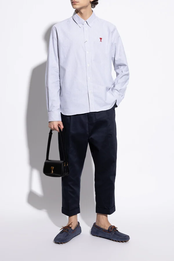 Suede Loafers, , Navy - Blue - Image 2
