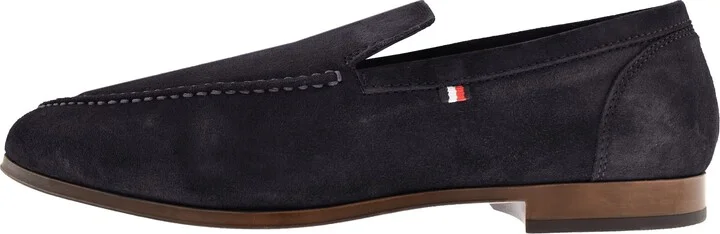 Suede Loafers Navy
