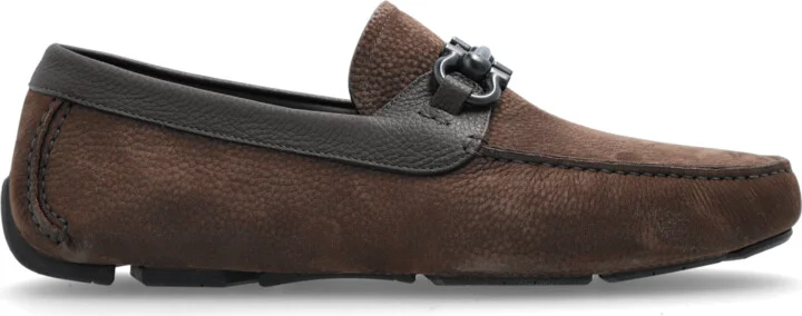 Suede Loafers "Parigi New", , - Brown