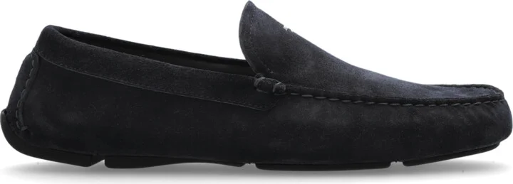 Suede Loafers "Stanly", , Navy - Blue