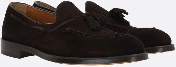 Suede Loafers With Tassels - Image 2