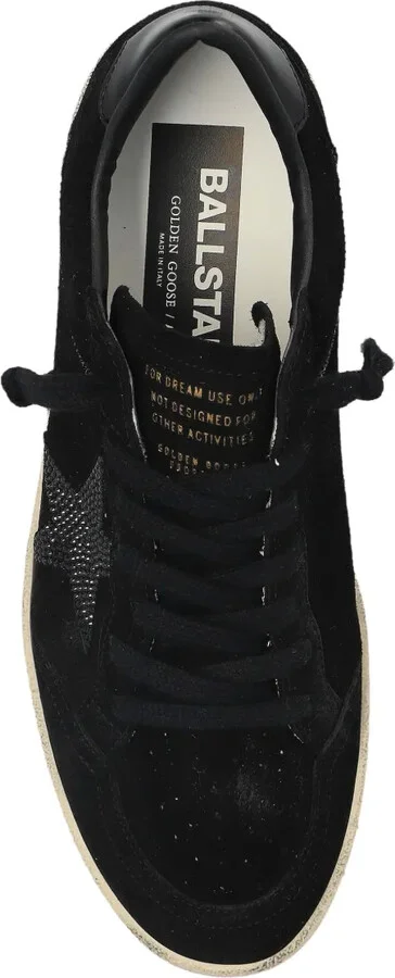 Suede Logo-Detail Sneakers - Image 3