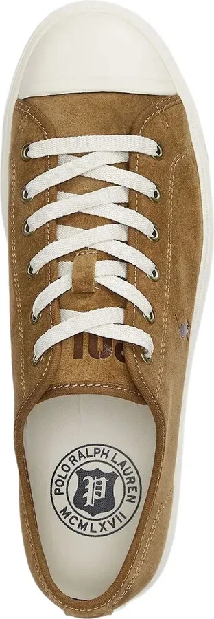 Suede Logo Detail Sneakers - Image 3