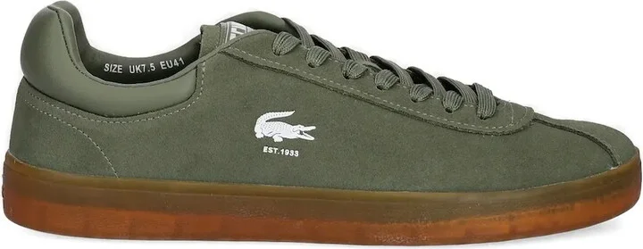Suede Logo-Detail Sneakers