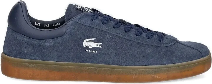Suede Logo-Detail Sneakers