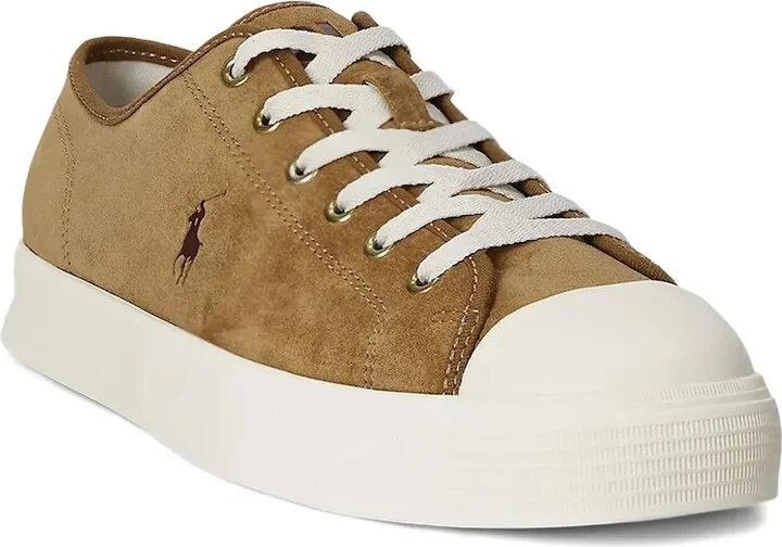 Suede Logo Detail Sneakers