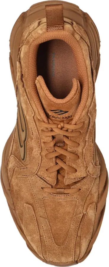 Suede Logo-Detail Trainers - Image 4