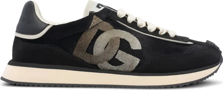 Suede Logo Sneakers