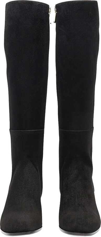 Suede Low-Heel Boot - Image 2