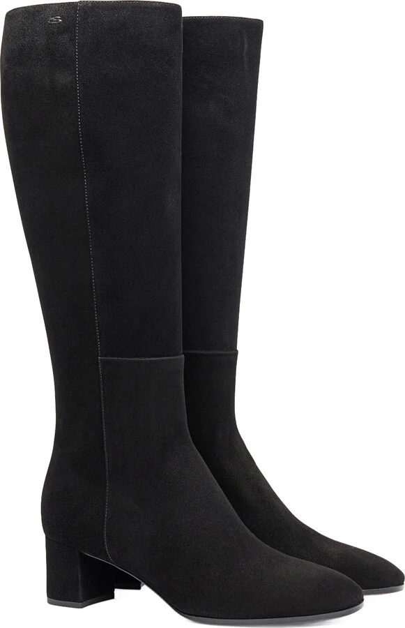 Suede Low-Heel Boot - Image 3