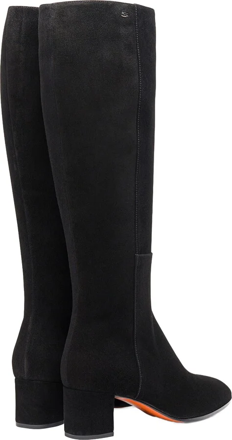 Suede Low-Heel Boot - Image 4