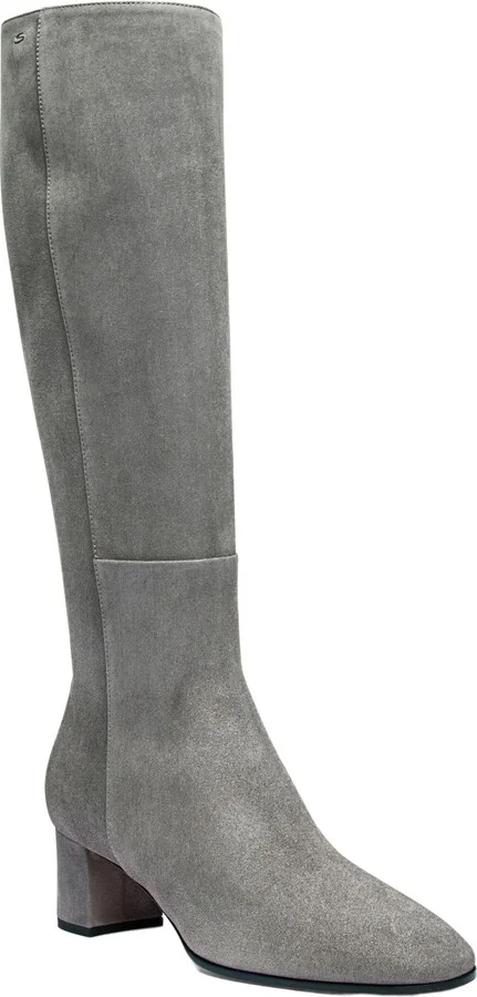 Suede Low-Heel Boot - Image 7
