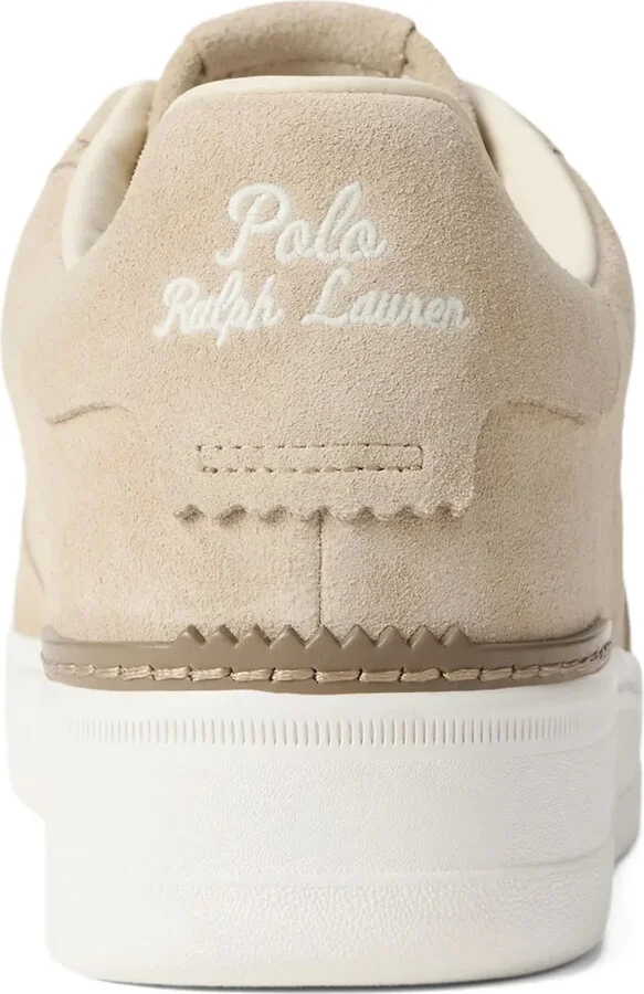 Suede Low-Top Lace-Up Sneakers - Image 3