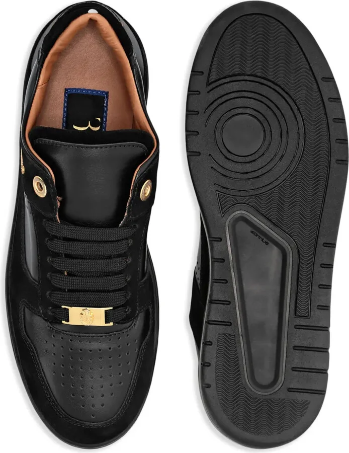 Suede Low-Top Sneakers - Image 3