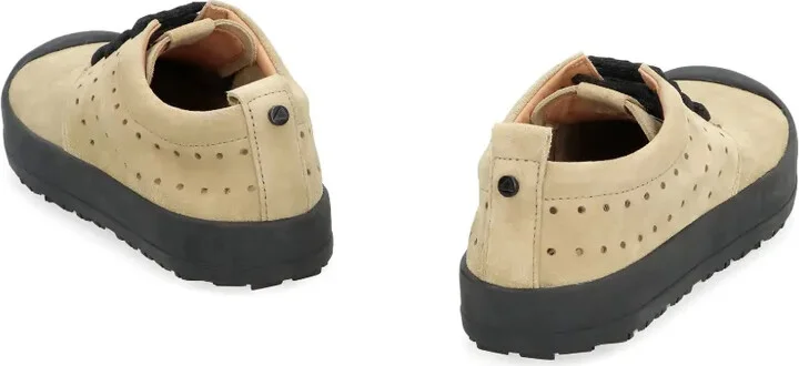 Suede Low-Top Sneakers - Image 3