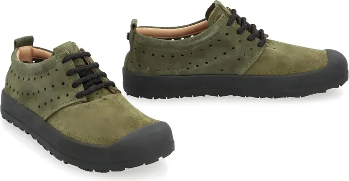 Suede Low-Top Sneakers - Image 2
