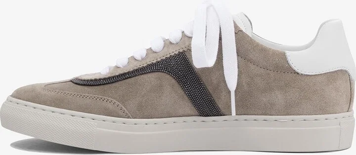 Suede Low-Top Sneakers - Image 2