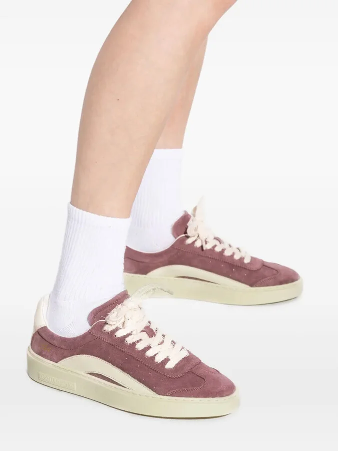Suede Low-Top Sneakers - Image 5