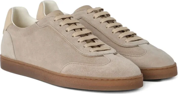 Suede Low-Top Sneakers - Image 2