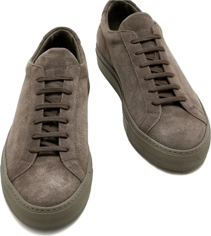 Suede Low-Top Sneakers - Image 4