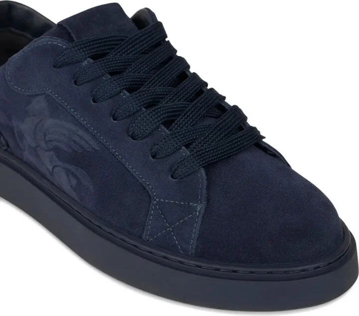 Suede Low-Top Sneakers - Image 4