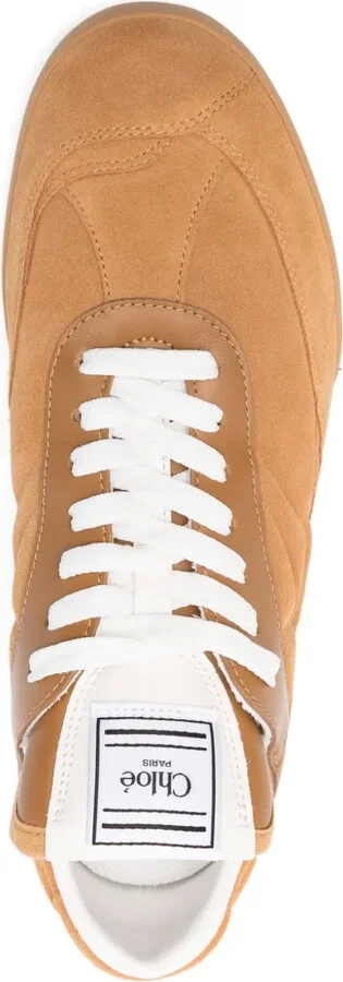 Suede Low-Top Sneakers - Image 4