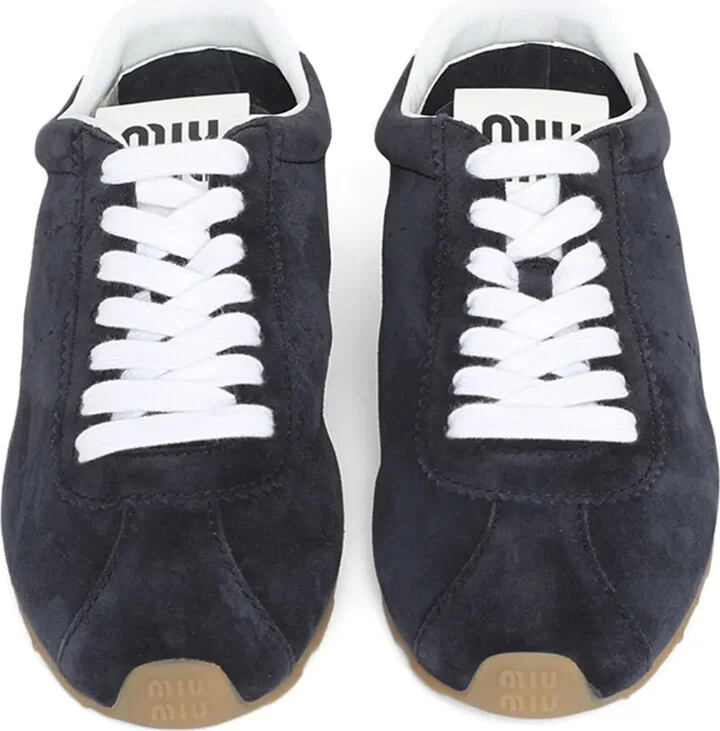 Suede Low-Top Sneakers - Image 3