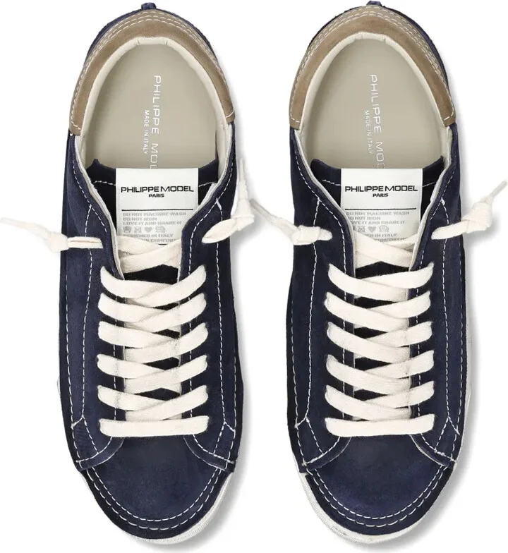 Suede Low-Top Sneakers - Image 3