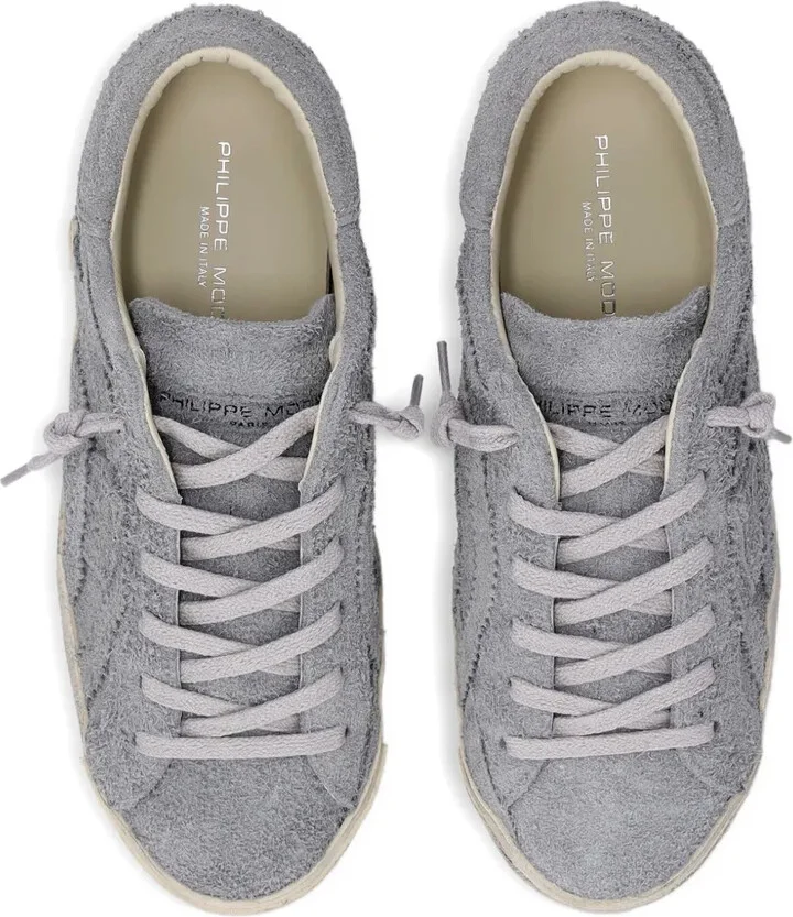 Suede Low-Top Sneakers - Image 4