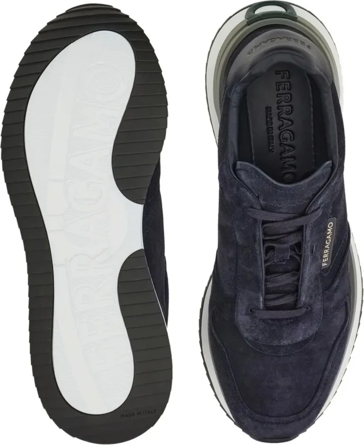 Suede Low-Top Sneakers - Image 4