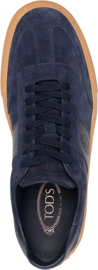 Suede Low-Top Sneakers - Image 4