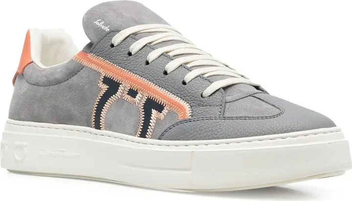 Suede Low-Top Sneakers - Image 2