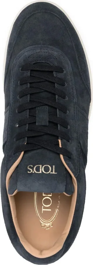 Suede Low-Top Sneakers - Image 4