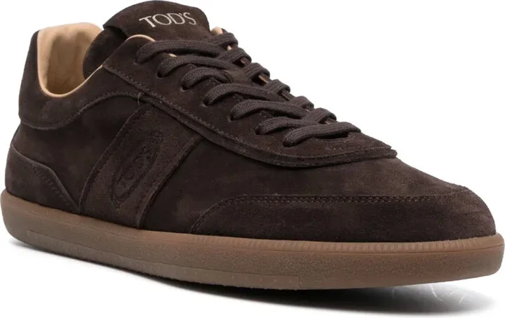 Suede Low-Top Sneakers - Image 2