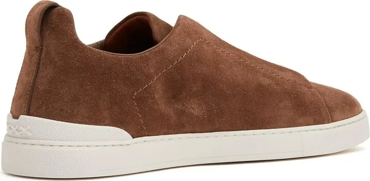 Suede Low-Top Sneakers - Image 3