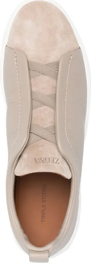 Suede Low-Top Sneakers - Image 4