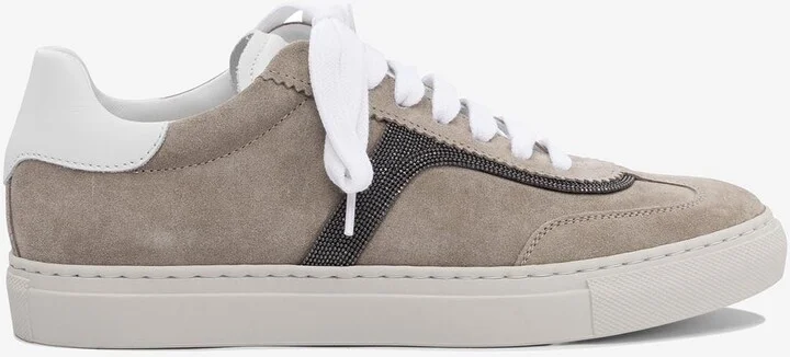 Suede Low-Top Sneakers