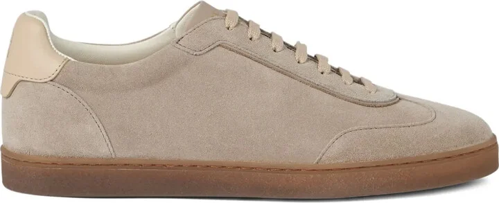 Suede Low-Top Sneakers