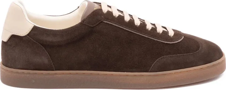 Suede Low-Top Sneakers