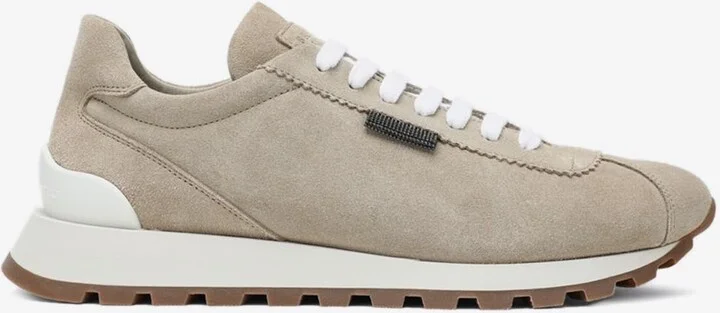 Suede Low-Top Sneakers