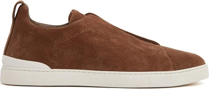 Suede Low-Top Sneakers